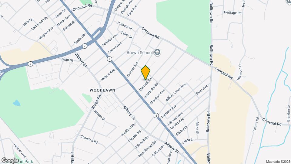 47 Marriott Ave Map and Location Details