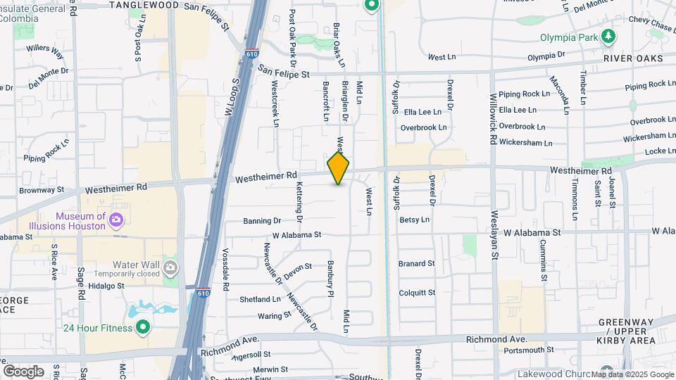 4503 Bryn Mawr Ln Map and Location Details