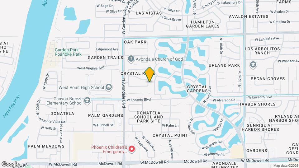 2433 N 114th Ave Mapa y Detalles de la Ubicación