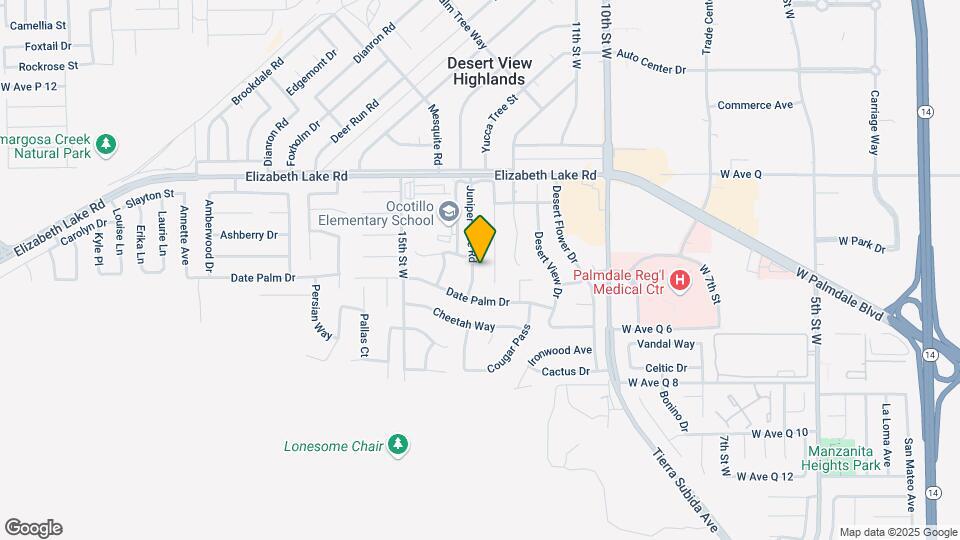 38650 Juniper Tree Rd Map and Location Details