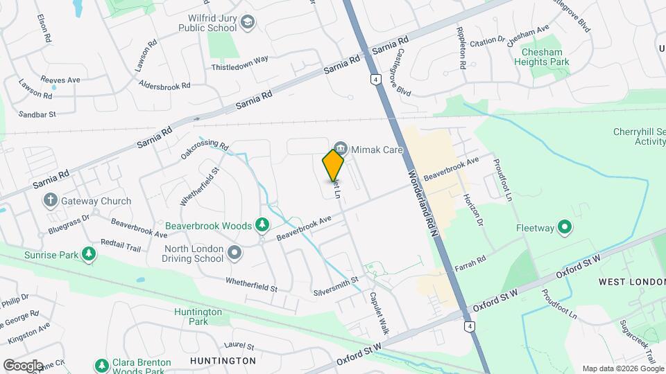 791 Capulet Ln Map and Location Details