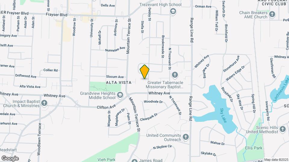 3075 Debby St Map and Location Details