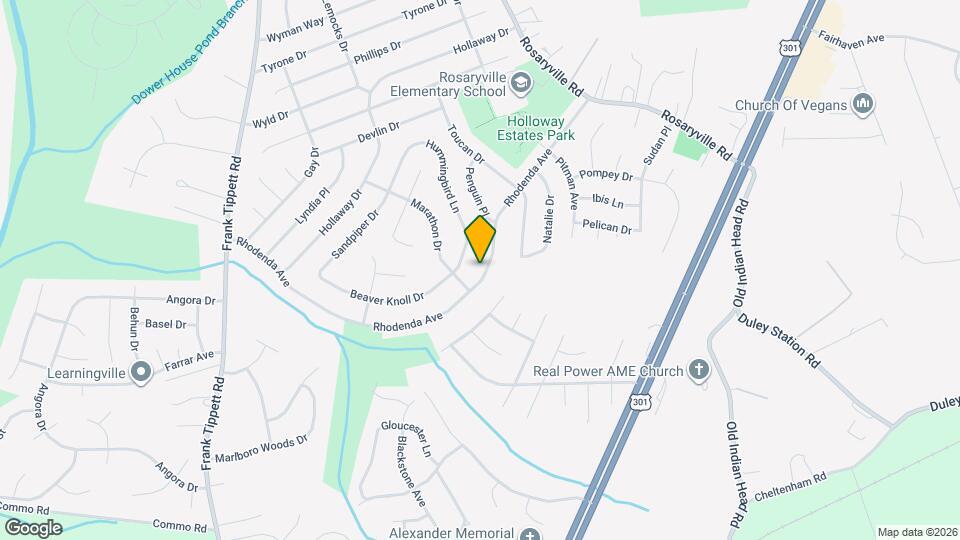 11104 Rhodenda Ave Map and Location Details