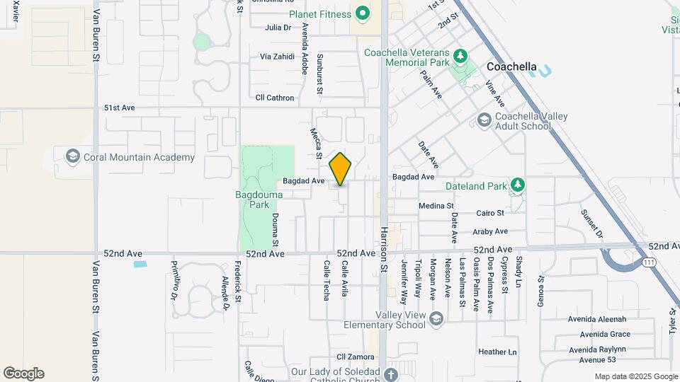 Cesar Chavez Villas Mapa y Detalles de la Ubicación