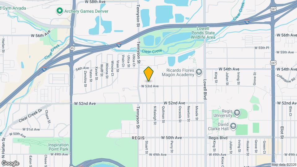 5304 Stuart St Map and Location Details