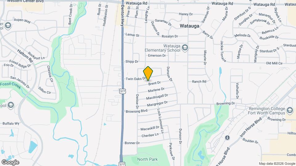 5621 Brent Dr Map and Location Details