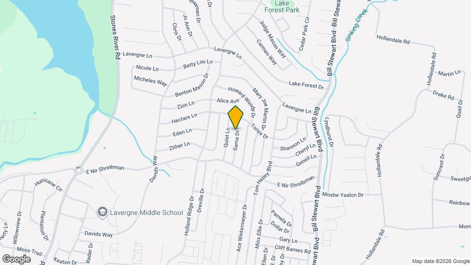 329 Sarna Dr Mapa y Detalles de la Ubicación