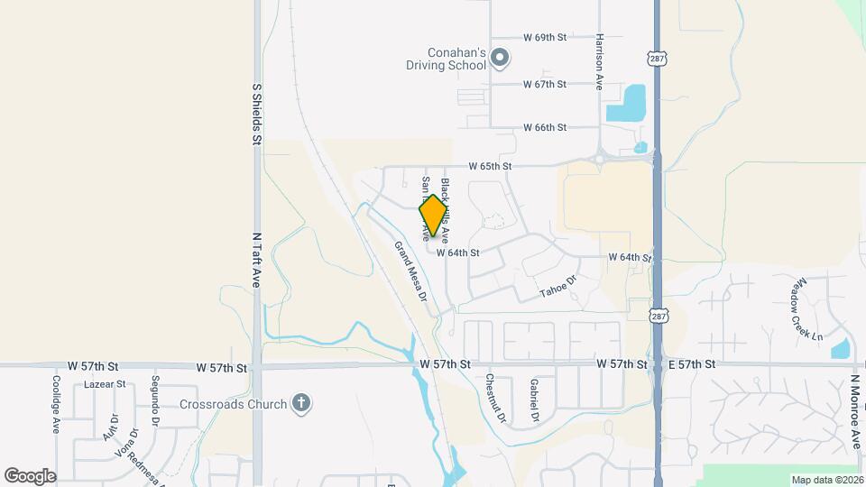 6408 San Isabel Ave Map and Location Details