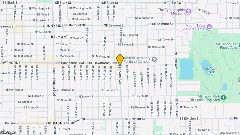 1570 SE 50th Ave Map and Location Details