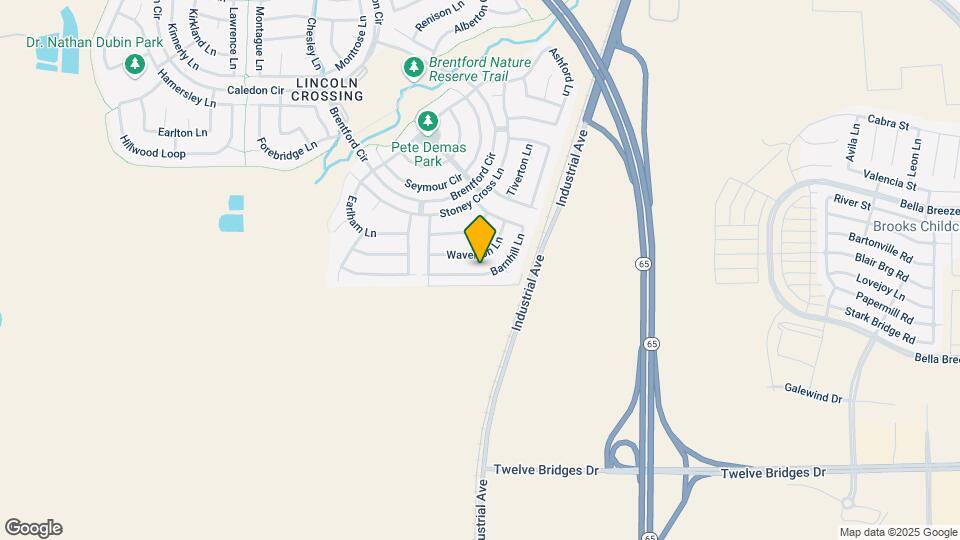1230 Barnhill Ln Map and Location Details