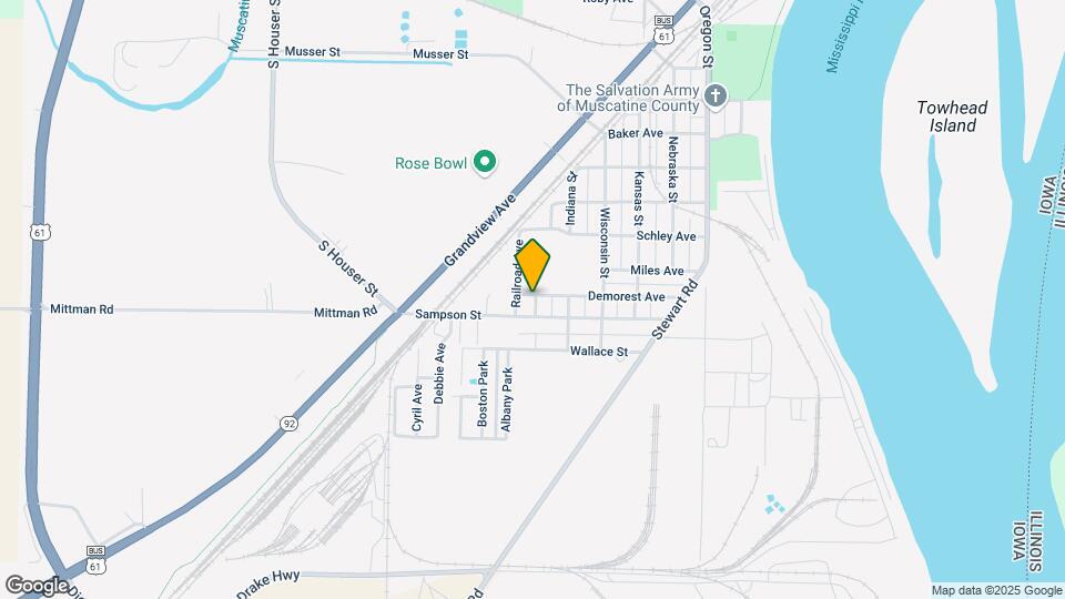 2204 Demorest Ave Map and Location Details