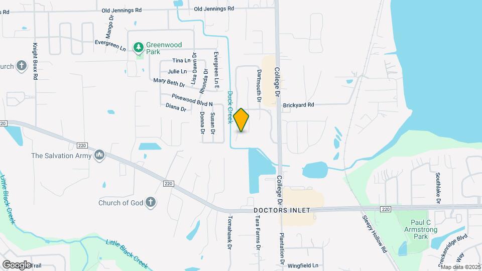 1877 Dartmouth Dr Map and Location Details