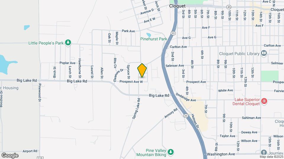 850 Spring Lake Rd Map and Location Details