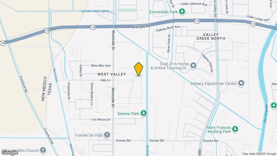 909 Ada Ln Map and Location Details