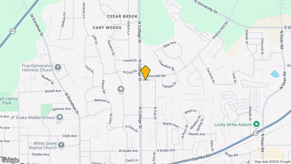 108 Mimosa Ave Map and Location Details