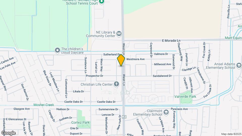 9205 West Ln Mapa y Detalles de la Ubicación