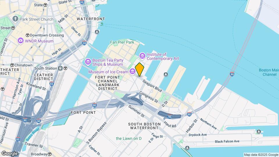 133 Seaport Blvd Map and Location Details