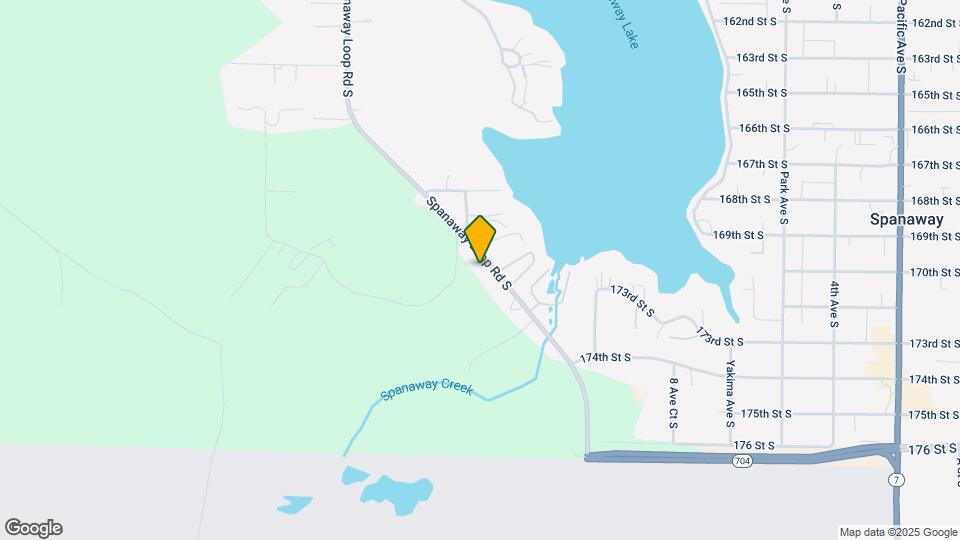 17102 Spanaway Loop Rd S Map and Location Details