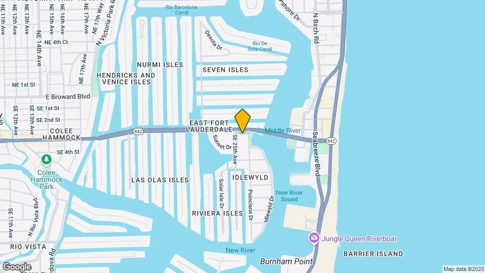 2500 E Las Olas Blvd Map and Location Details