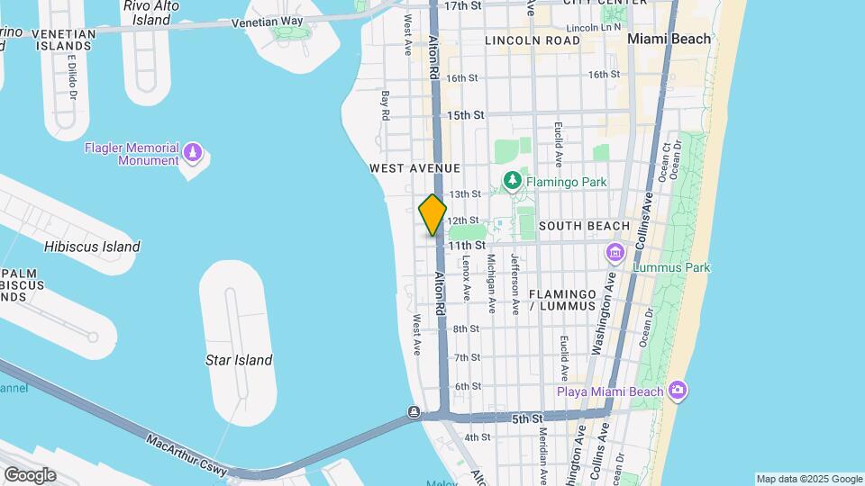 1100 Alton Rd Map and Location Details