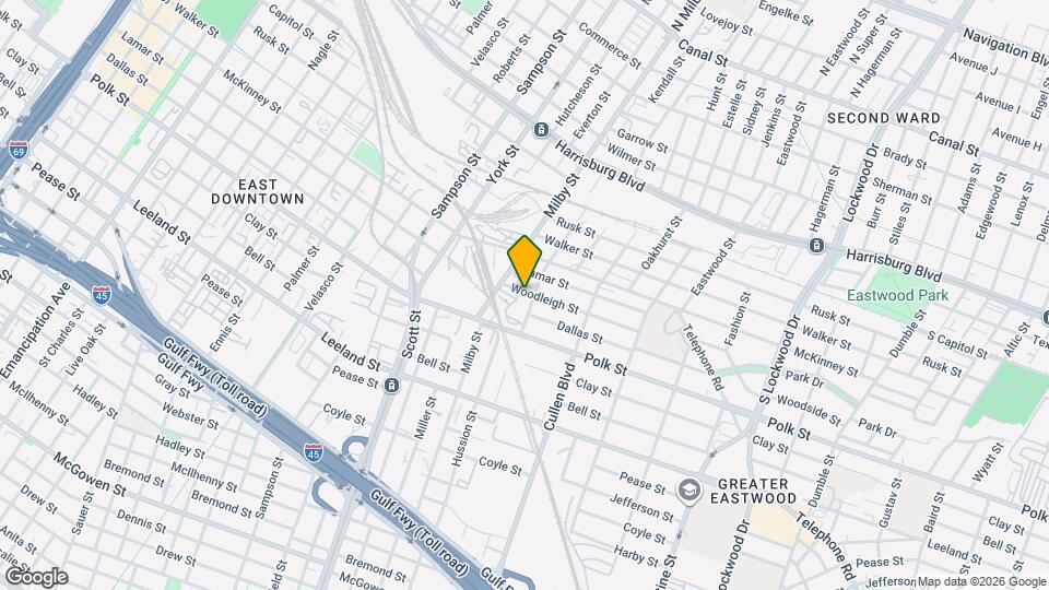 3824 Woodleigh St Mapa y Detalles de la Ubicación