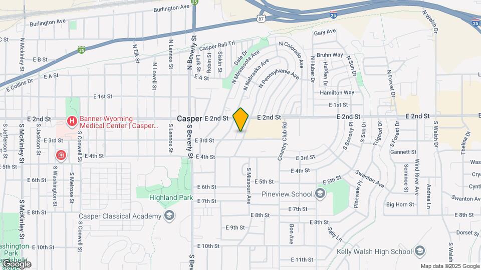 260 S Pennsylvania Ave Map and Location Details