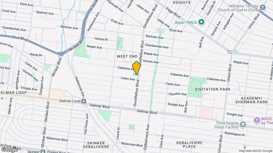 857 Goodfellow Blvd Map and Location Details