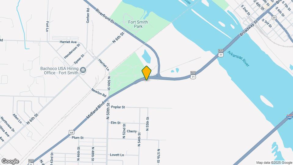 5518 Midland Blvd Mapa y Detalles de la Ubicación