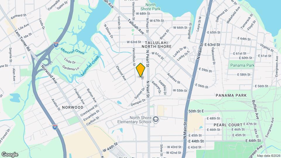 6716 Perry St Map and Location Details