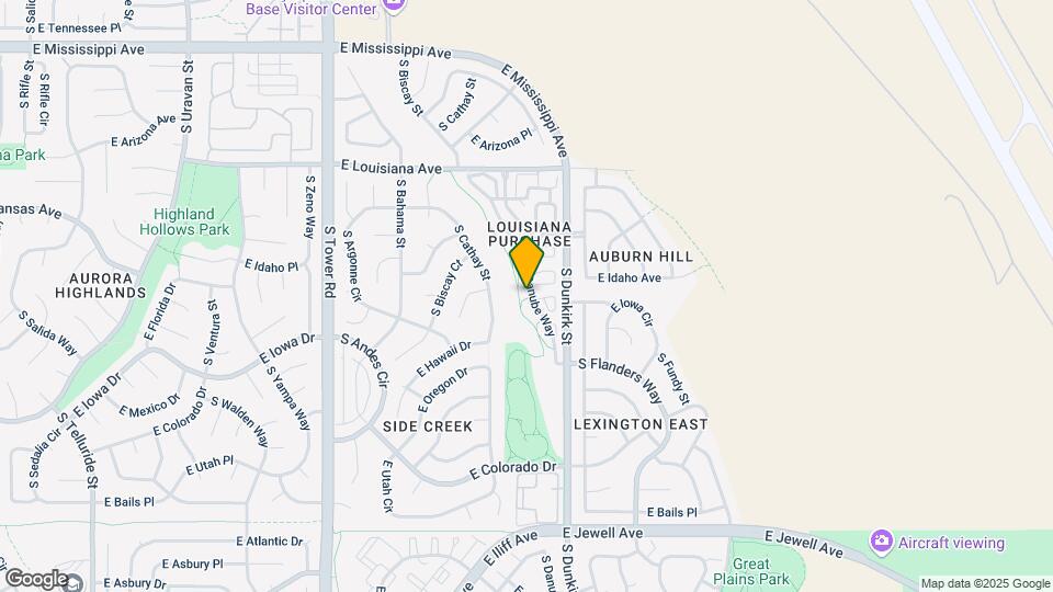 1503 S Danube Way Map and Location Details