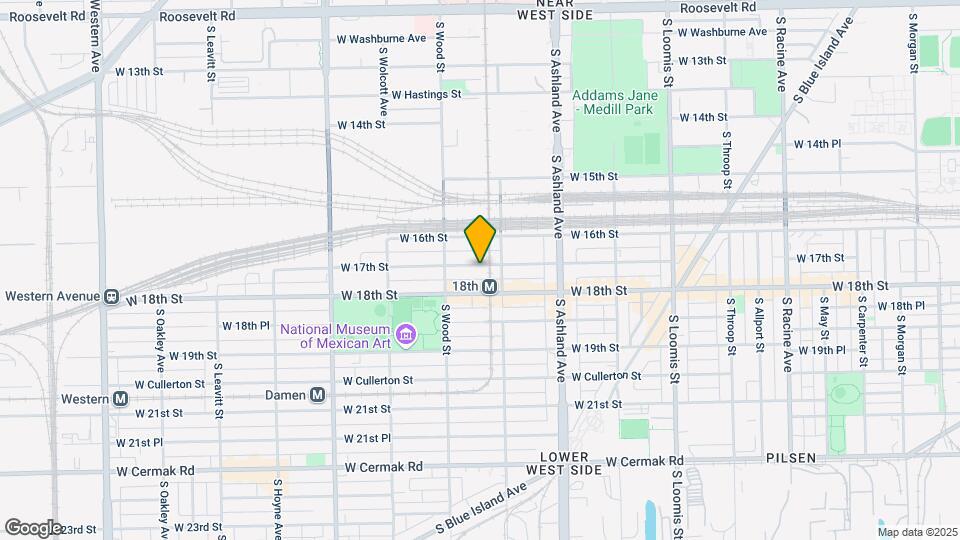 1723 W 17th St, Unit 2R Map and Location Details