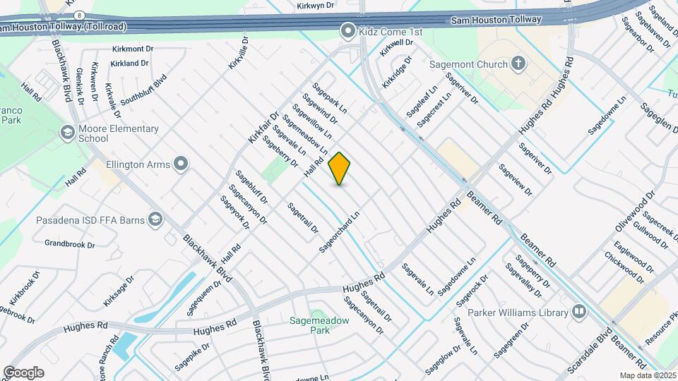 10902 Sagevale Ln Map and Location Details