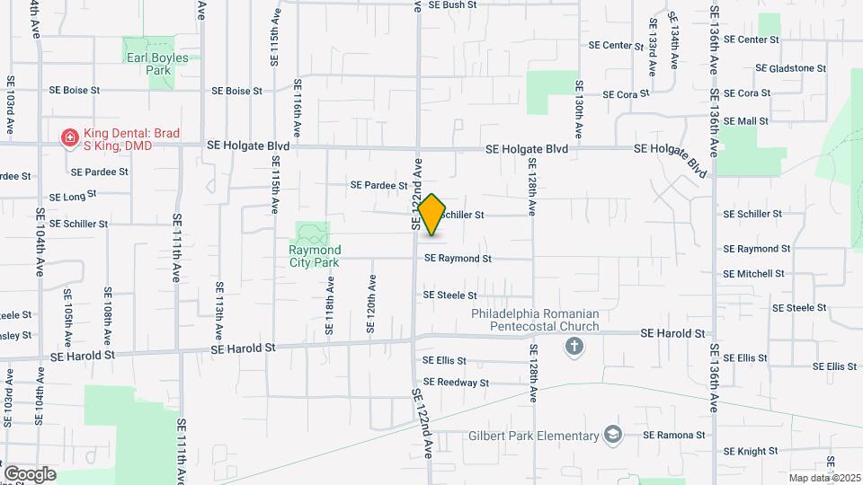 4904 SE 122nd Ave Map and Location Details