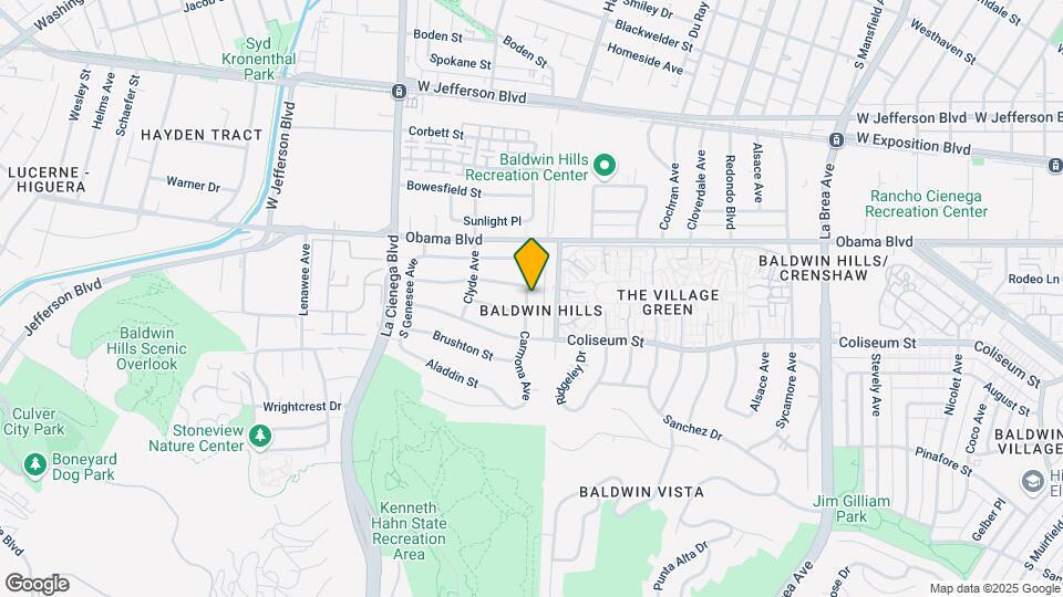 3716 Carmona Ave Map and Location Details