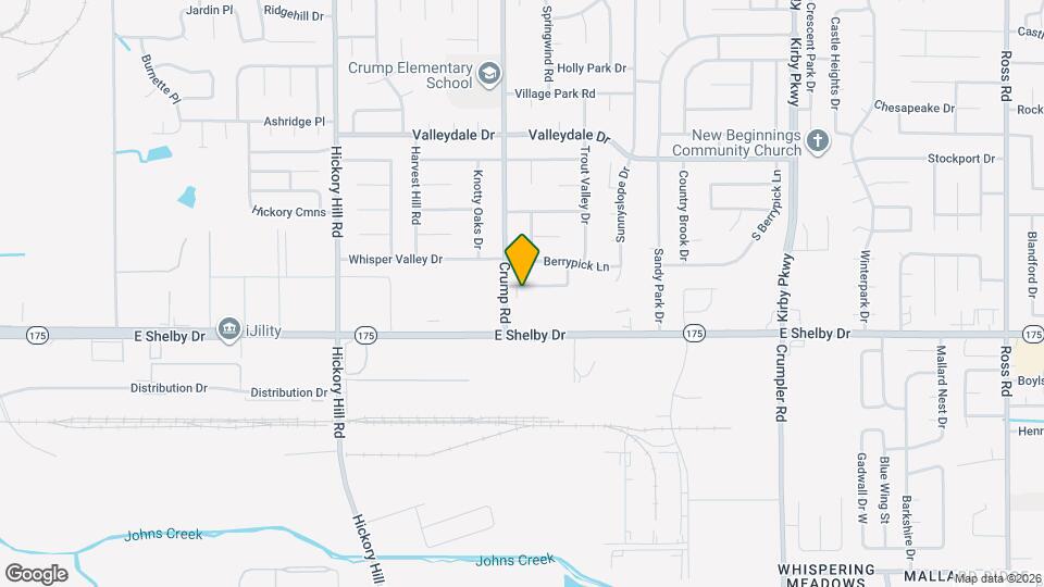 6129 Briarbend Ln Mapa y Detalles de la Ubicación