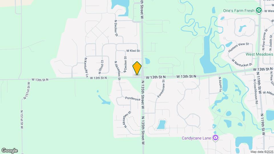 13728 W 13th St N Map and Location Details