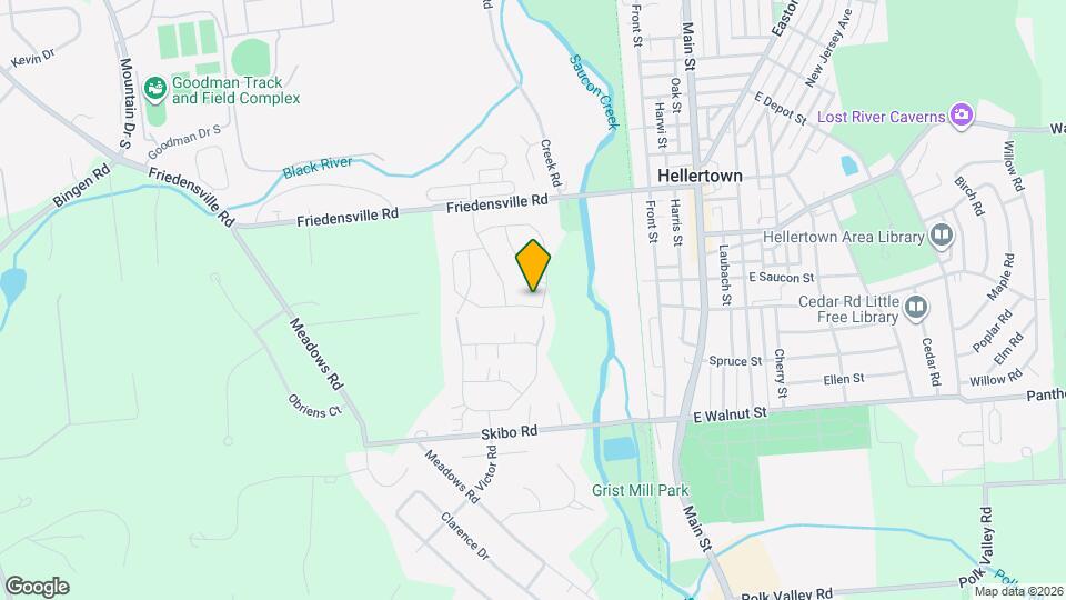 1885 Mansfield St Map and Location Details