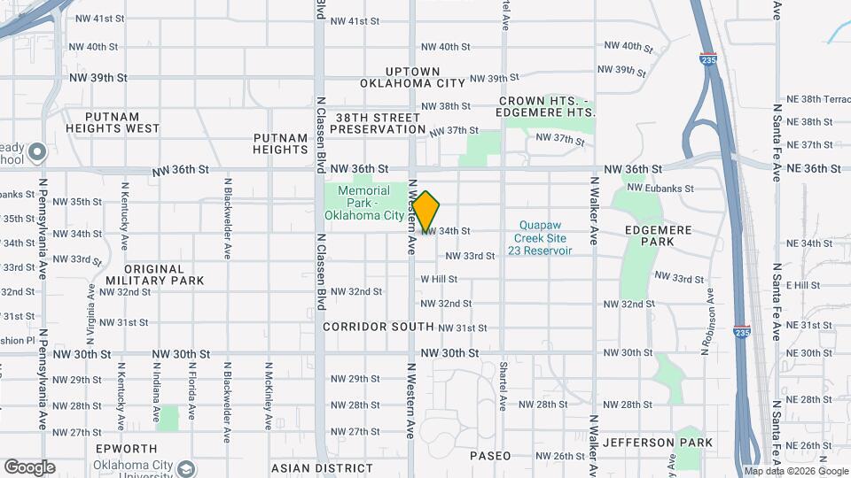 1008 NW 34th St Map and Location Details