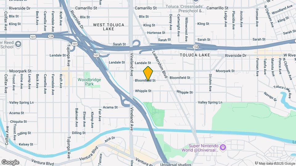 10878 Bloomfield St, Unit 207 Map and Location Details