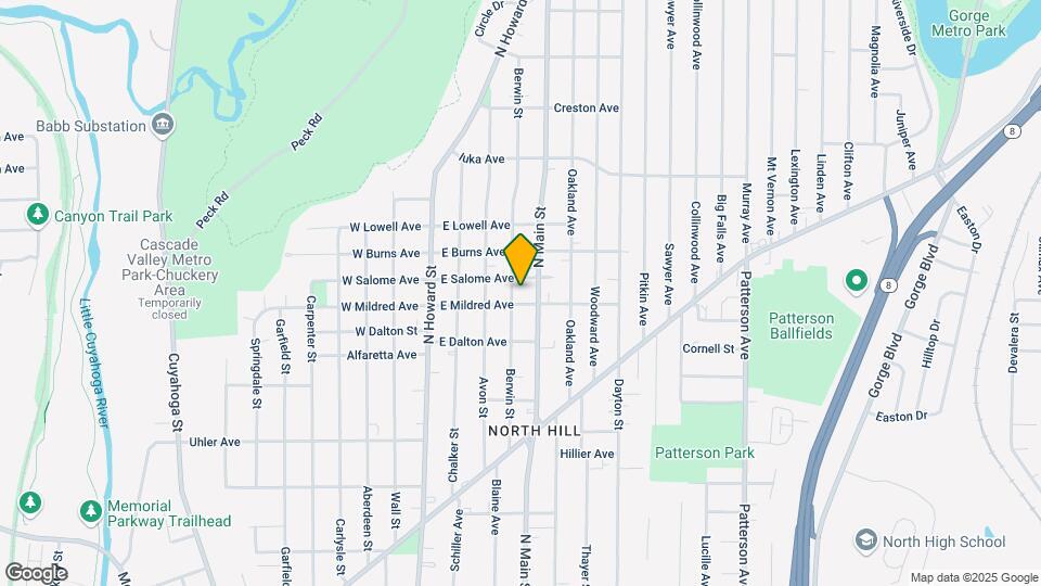 973 Berwin St-Unit -Apt 1 Map and Location Details