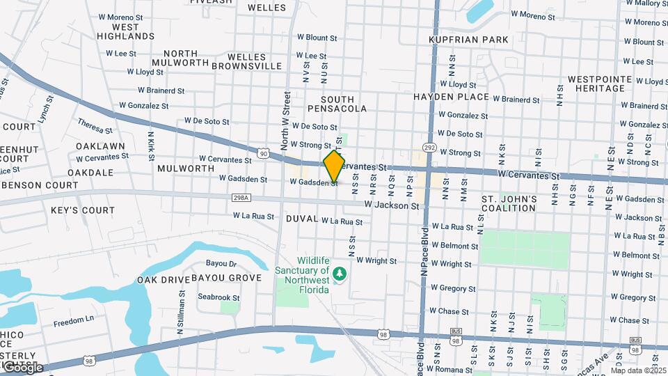 2605 W Gadsden St Map and Location Details