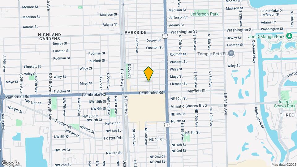 1915 Fletcher St Map and Location Details