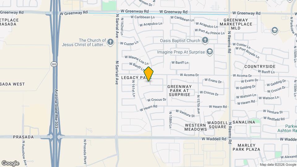 16024 W Gelding Dr Map and Location Details