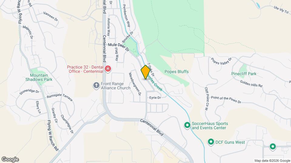 5280 Mule Deer Dr Map and Location Details