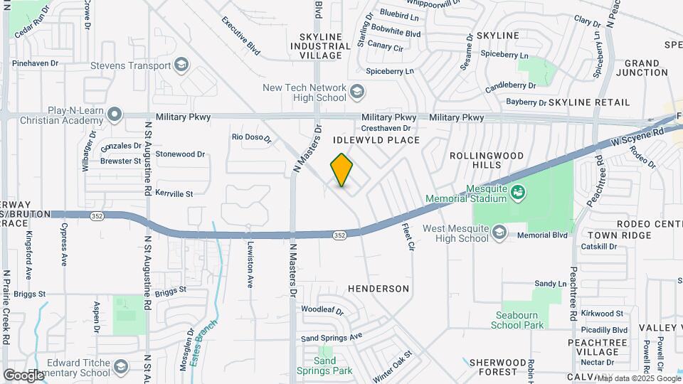 2917 Meadowlark Dr Map and Location Details