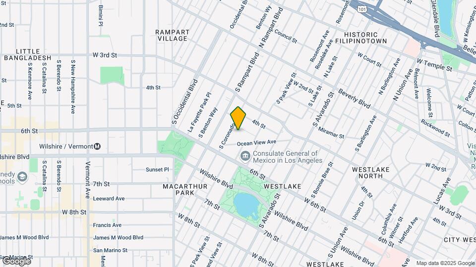 2564 W 5th St Map and Location Details