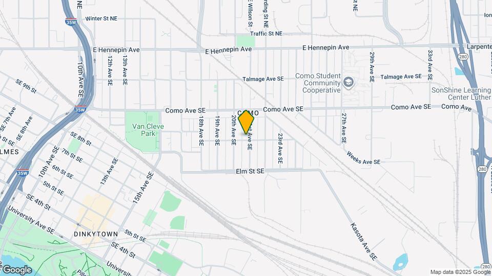 885 21st Ave SE Map and Location Details