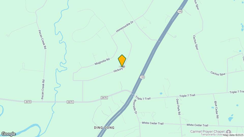 3802 Hickory Dr Map and Location Details