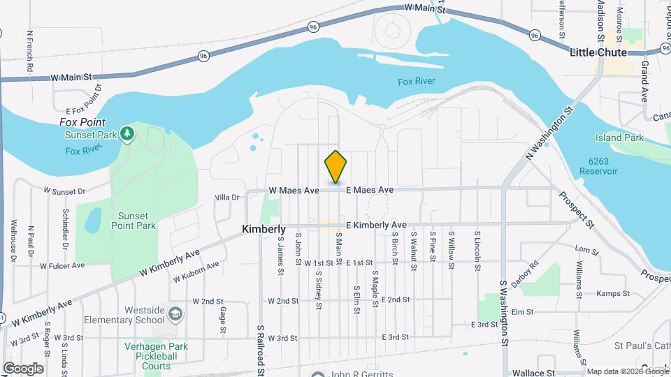 106 W Maes Ave, Unit 106 Map and Location Details