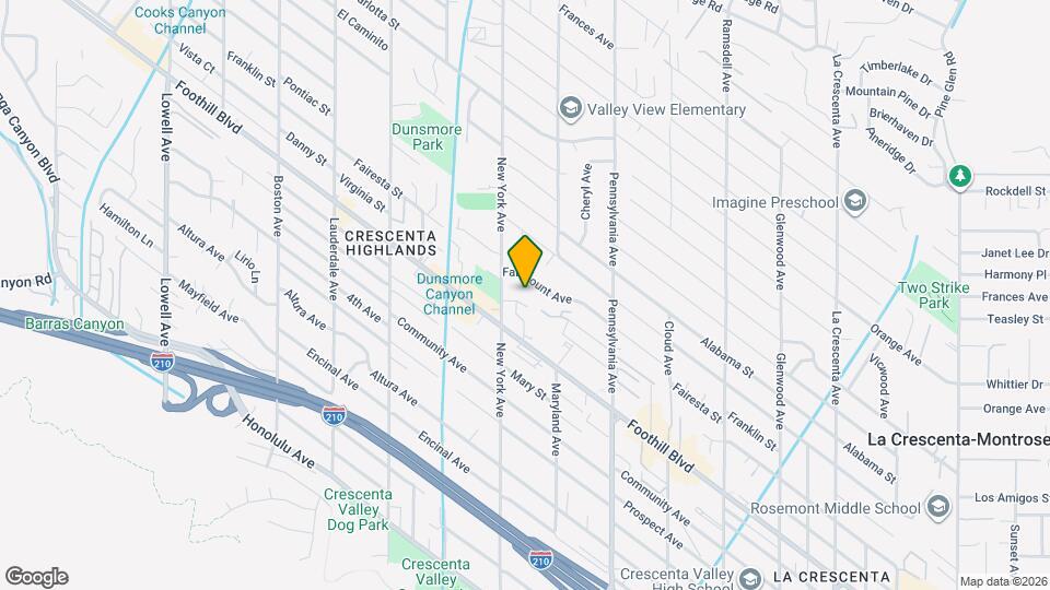 3341 Thelma St Map and Location Details